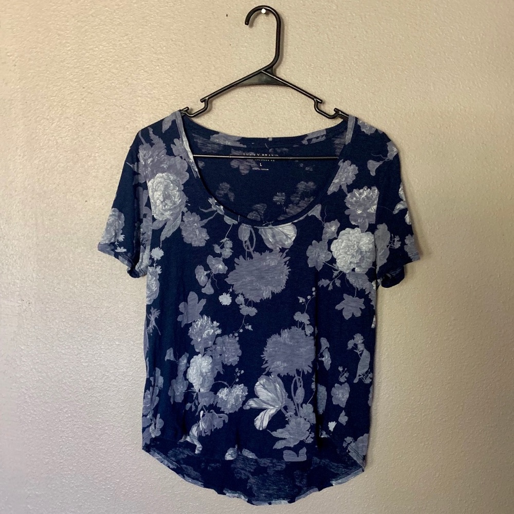 Lucky Brand floral tee
